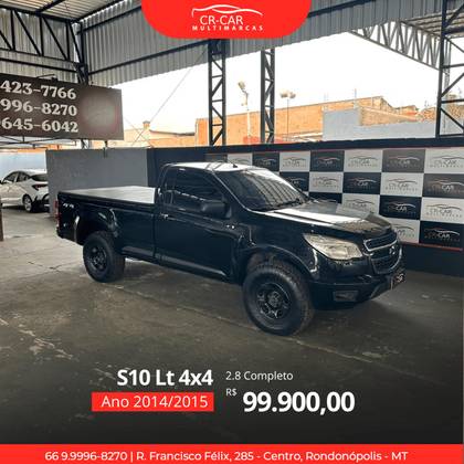 CHEVROLET S10 2.8 LS 4X4 CS 16V TURBO DIESEL 2P MANUAL CHEVROLET S10 2.8 LS 4X4 CS 16V TURBO DIESEL 2P MANUAL